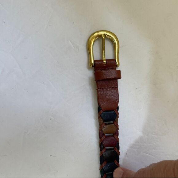 AIMEE-LYNN BRAIDED LEATHER BELT - Picture 3 of 6